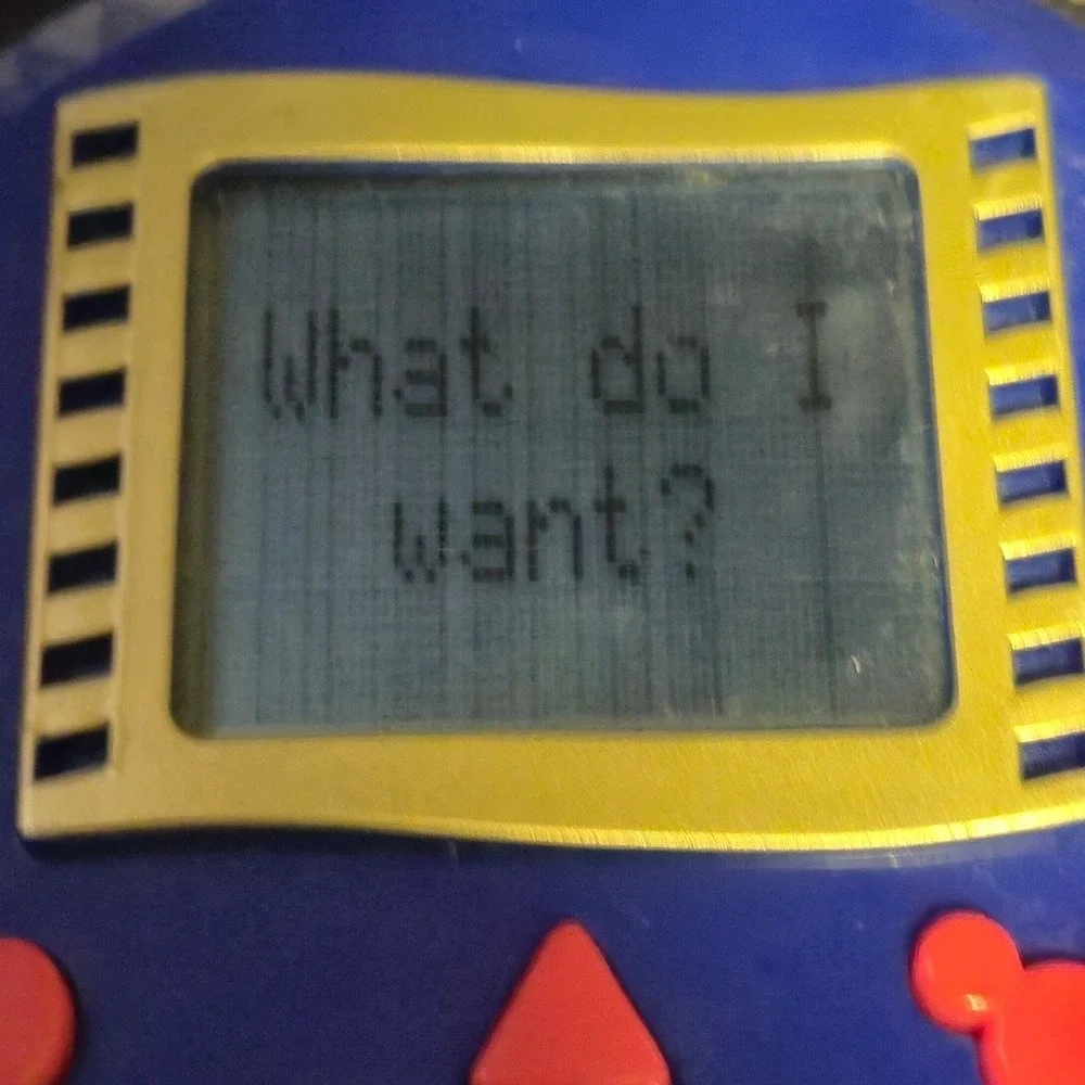 Wonderful World of Disney Trivia Electronic Handheld Game Mickey Mouse Blue 2000